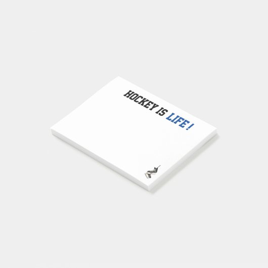  Hockey is Life Post Post-it® Notes (Schuin)