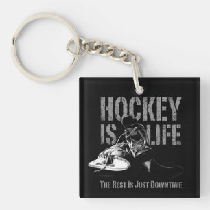 Hockey is Life Sleutelhanger