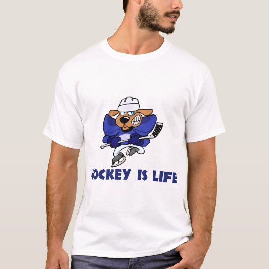 Hockey is Life  T-shirt (Voorkant)