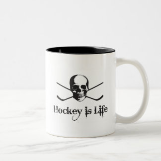 Hockey is Life Tweekleurige Koffiemok