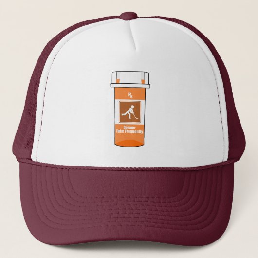 Hockey Is Mijn Drug Trucker Pet (Voorkant)