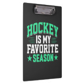 Hockey is mijn favoriete seizoen klembord (Rechts)