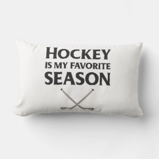 Hockey is mijn favoriete seizoen kussen
