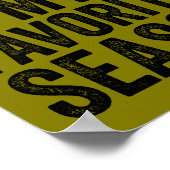 Hockey is mijn favoriete seizoen poster (Hoek)