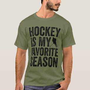 Hockey Is Mijn Favoriete Seizoen T-shirt