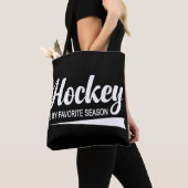 Hockey is mijn favoriete seizoen tote bag (Dichtbij)