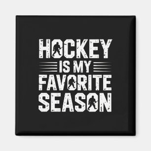 Hockey Is Mijn Favoriete Seizoen Voor Enthousiaste Magneet