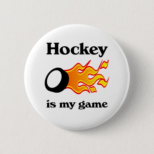 Hockey is mijn game-Button Ronde Button 5,7 Cm (Voorkant)