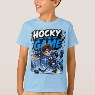 Hockey Is Mijn Game   Cute Kawaii Kids Sport Ontwe T-shirt
