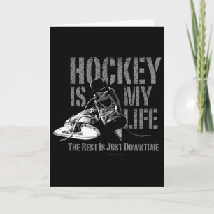 Hockey Is Mijn Leven - Een Hockeyspeler's Liefde V Kaart