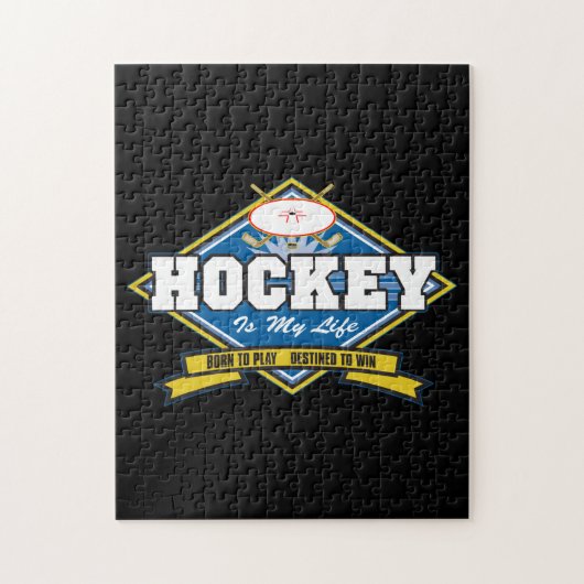 Hockey is mijn leven legpuzzel (Verticaal)