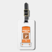 Hockey is mijn medicijn bagagelabel (Voorkant verticaal)