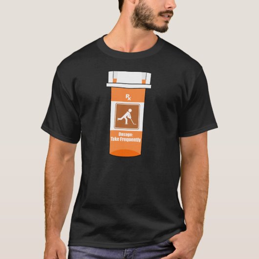 Hockey is mijn medicijn t-shirt (Voorkant)