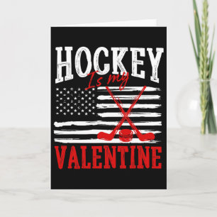 Hockey Is My Valentine Valentijnsdag IJshockey  Kaart