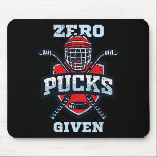 Hockey jongen spullen of Zero Pucks gegeven Muismat