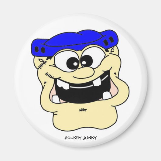 HOCKEY JUNKY MAGNEET (Voorkant)