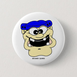 HOCKEY JUNKY RONDE BUTTON 5,7 CM