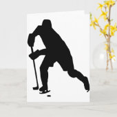 Hockey Kaart (Gele Bloem)