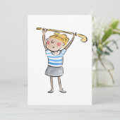 Hockey Kaart (Staand voorkant)