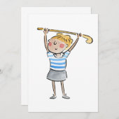 Hockey Kaart (Voorkant / Achterkant)