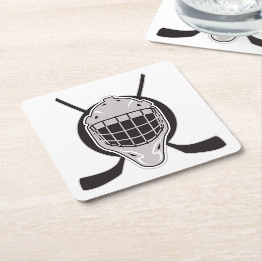 Hockey Kartonnen Onderzetters (Schuin)