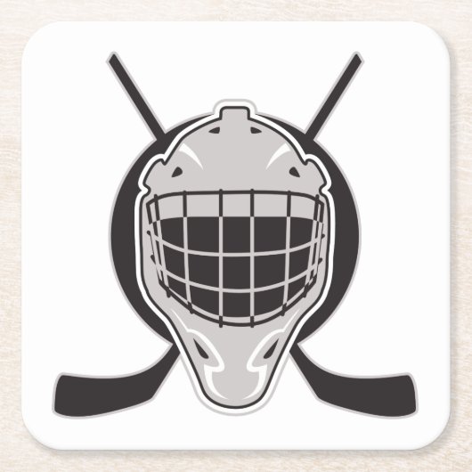 Hockey Kartonnen Onderzetters (Voorkant)