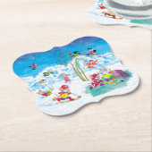 hockey kartonnen onderzetters (Gekanteld)