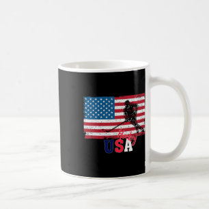 Hockey Keeper Usa Vlag Hockeystick IJshockey Voor Koffiemok