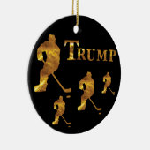 Hockey Keramisch Ornament (Rechts)