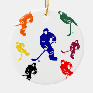 HOCKEY KERAMISCH ORNAMENT