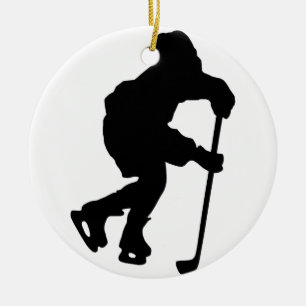 Hockey Keramisch Ornament
