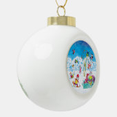 hockey keramische bal ornament (Links)