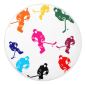 Hockey Keramische Knop (Voorkant)