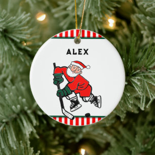 Hockey Kerst Collectie Keramisch Ornament