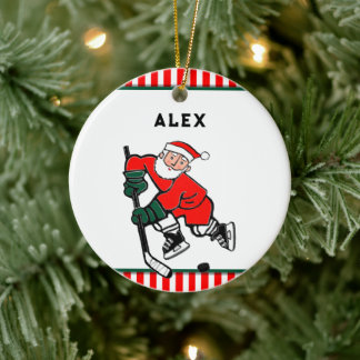 Hockey Kerst Collectie Keramisch Ornament