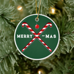 Hockey Kerst Collectie Keramisch Ornament