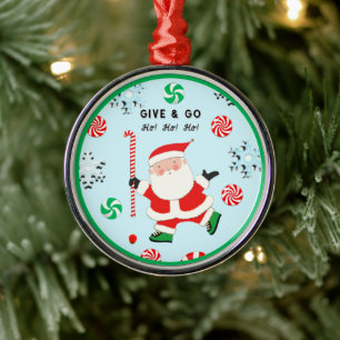 Hockey Kerst Collectie Metalen Ornament