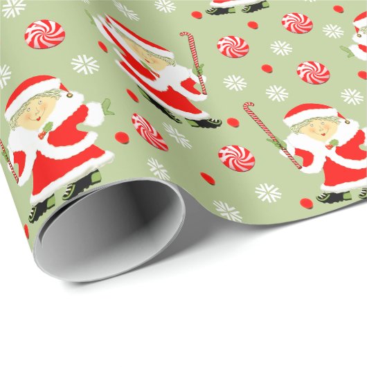 Hockey Kerst Inpakpapier (Rol Hoek)