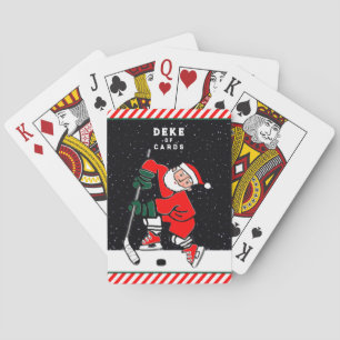 Hockey Kerst Sokkenvullers Pokerkaarten