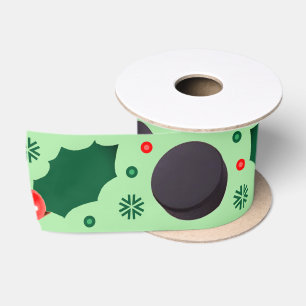 Hockey Kerst Vakantie Gift Satijnen Lint