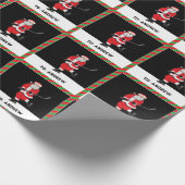 Hockey Kerstcadeau Cadeaupapier (Hoek)