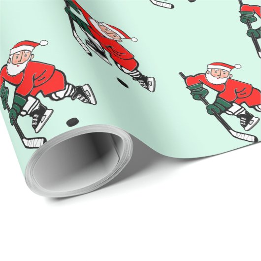 Hockey Kerstcadeau Cadeaupapier (Rol Hoek)