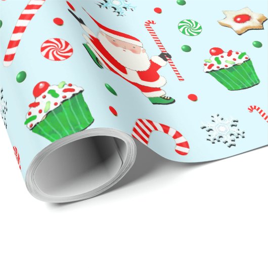 Hockey Kerstcadeau Cadeaupapier (Rol Hoek)