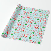 Hockey Kerstcadeau Cadeaupapier (Uitgerold)