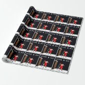 Hockey Kerstcadeau Cadeaupapier (Uitgerold)