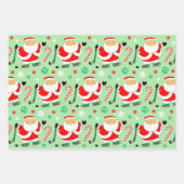 Hockey Kerstcadeau Inpakpapier Vel (Voorkant)