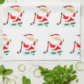 Hockey Kerstcadeau Theedoek (Gevouwen)