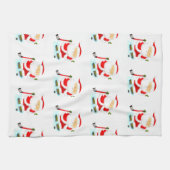 Hockey Kerstcadeau Theedoek (Horizontaal)
