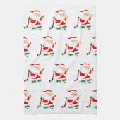 Hockey Kerstcadeau Theedoek (Verticaal)
