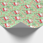 Hockey kerstcadeaupapier voor kerstcadeautjes cadeaupapier (Hoek)